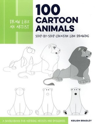 Draw Like an Artist: 100 Cartoon Animals