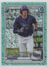 2020 Bowman Chrome Prospects Aqua Shimmer Refractor 98/125 Ruben Cardenas 0v2r