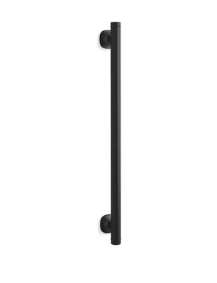 KOHLER Ealing 24" Matte Black Wall mount ADA Compliant Grab Bar Supports 500 lb