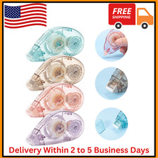 4 Pack Double Sided Tape Roller, Scrapbook Supplies, Glue Tape Roller for Crafts