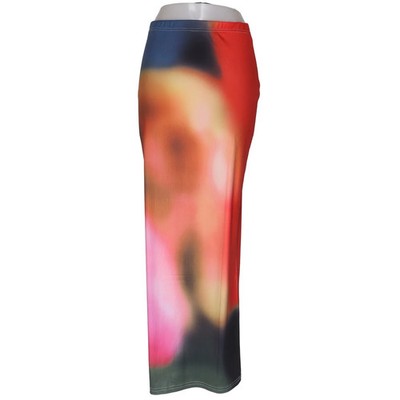 Micas, Maxirock, Größe: M, Mehrfarbig, Elasthan/Polyester, Batik #rnz