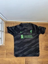 1LIVERPOOL 2022 2023 NIKE AWAY FOOTBALL SHIRT SOCCER JERSEY MENS sz L