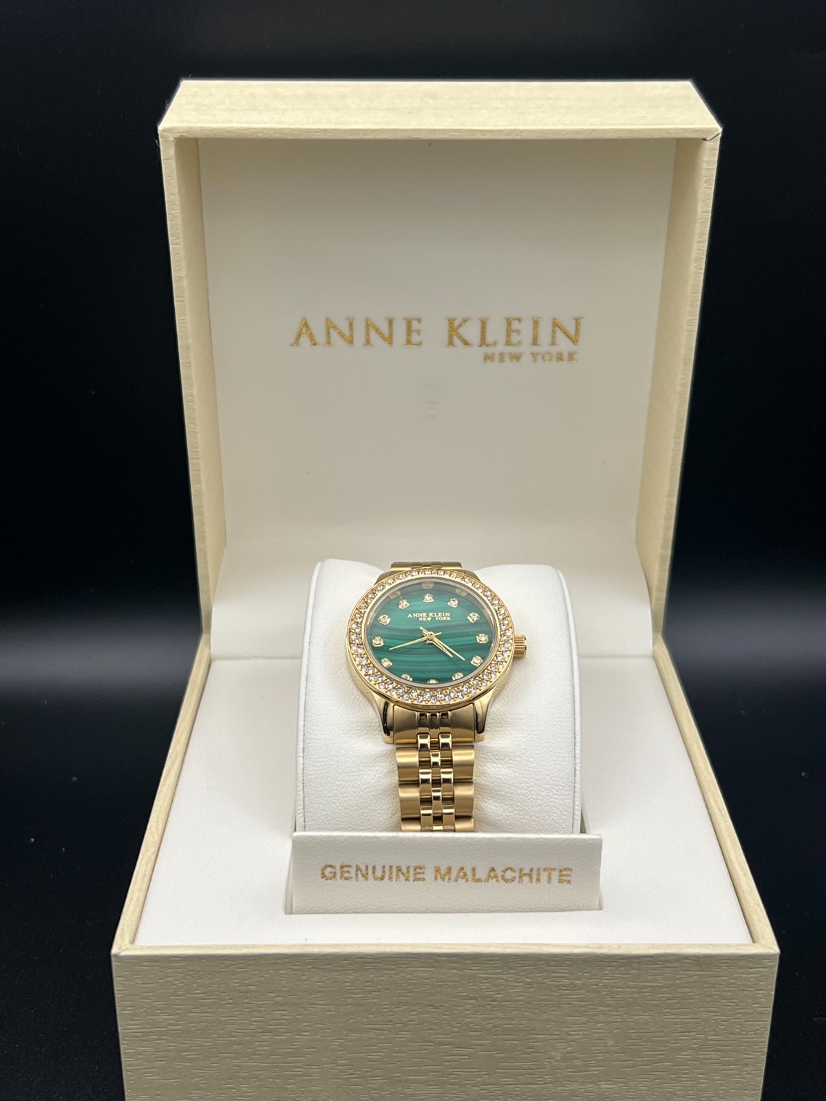 Anne Klein New York Crystal Accented Women's Quartz Watch 12-7784MAGB