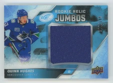 Quinn Hughes 2019-20 Upper Deck Ice Rookie Relic Jumbos /199 Jersey #RRJ-QH