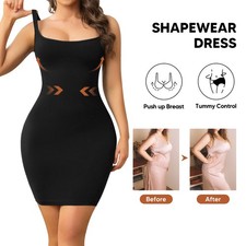 Women Tummy Control Full Slip Shapewear Compression Body Shaper for Under Dress
