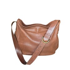 COACH 4161 Vintage Leather Bag Chestnut Brown One-Shoulder Hobo Made in USA