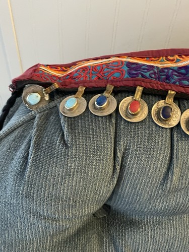 VINTAGE TRIBAL KUCHI BELT Real Coins Nice! - Picture 17 of 20