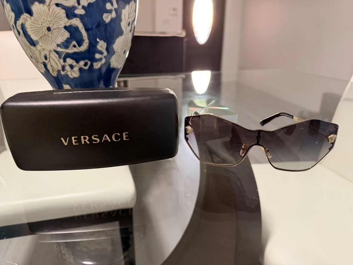 Versace Silver Sunglasses for Women | eBay