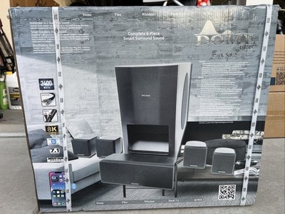 NEW Dome Flax 6 Piece 5.1.2 Home Theater  Smart Surround Sound System