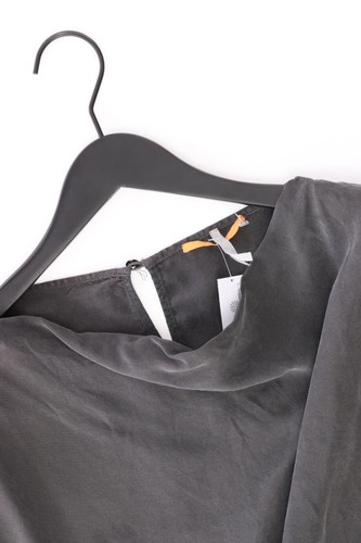 ✅ BOSS by Hugo Boss Kurzarmkleid Regular Kleid für Damen Gr. 36, S grau ✅ - Bild 3 von 6
