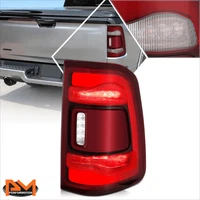 For 19-24 Ram 1500 Passenger RH Side Chrome Taillight Assembly Stop Brake Lamp