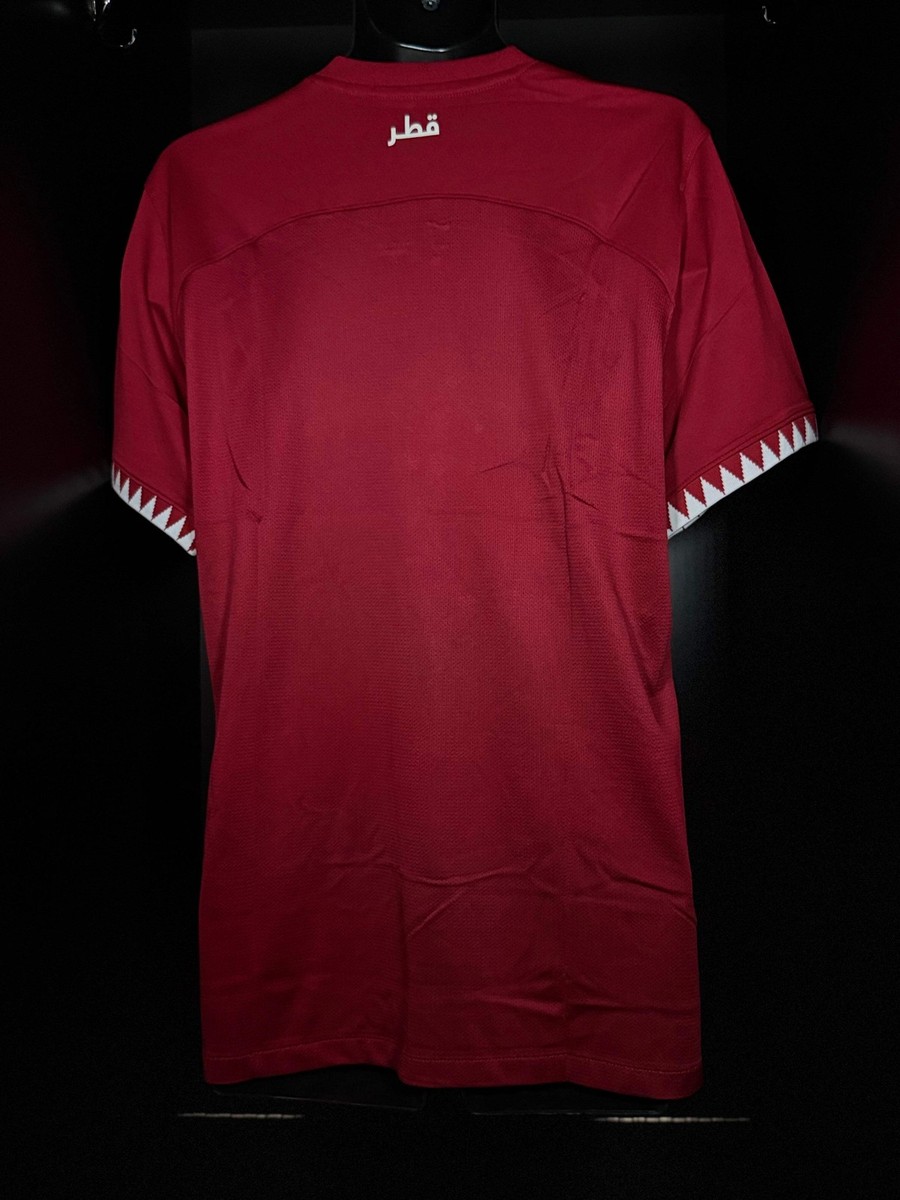 2022-2023 Qatar HOME Kit Soccer Jersey Shirt Nike XL Authentic | eBay