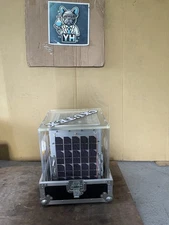 CKUTEX CubeSat Educational Demo Satellite Model w/ Solar Panels – Display Unit