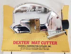 Vintage DEXTER Mat Cutter (Russell Harrington Cutlery)