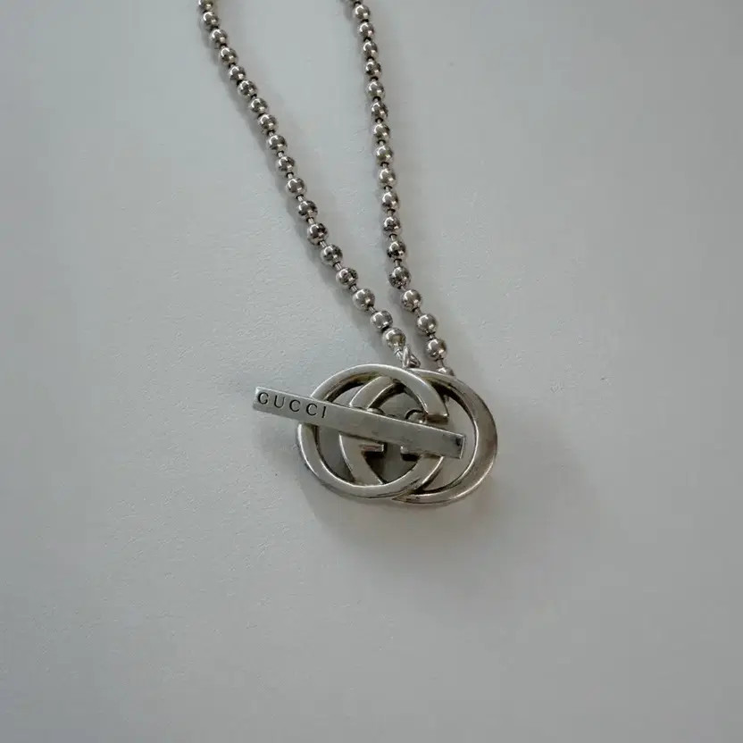 Gucci Interlocking Silver Necklace, Silver Jewelr… - image 4