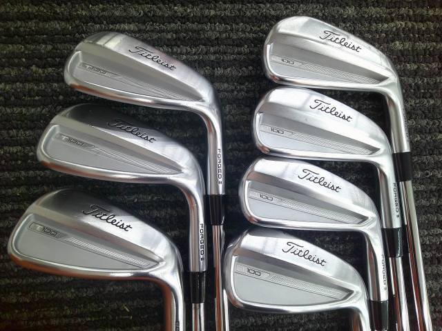 クラブ T100 2023 6-PW DG EX TOUR ISSUE S200 Titleist T100 2023 6s Iron Set / 5-9 PW / Flex Stiff S200