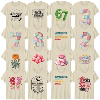 Retro Geburtstag Erwachsene T-Shirt Deutsch Party Feier Geburtstag Geschenk
