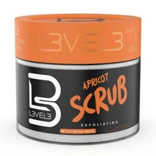L3VEL3 Apricot Facial Scrub 16.9 oz