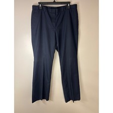 Brooks Brothers Advantage Chino Navy Blue Dress Pants Women's Size 14 Career