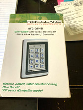 Rosslare AYC-Q64B RFID PIN & Prox Reader/Controller, Pigtail Connection