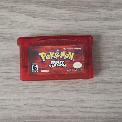 Nintendo Pokémon Ruby Version for Game Boy Advance Cartridge NTSC-U/C E