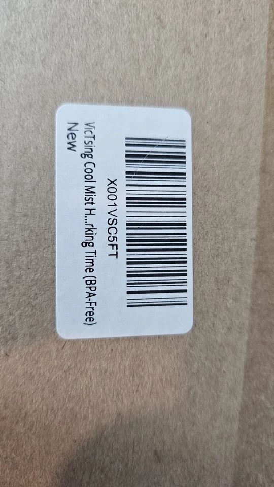 Victsing- Ultrasonic cool mist humidifier BPA Free 2.0 Liter - Image 3 of 4