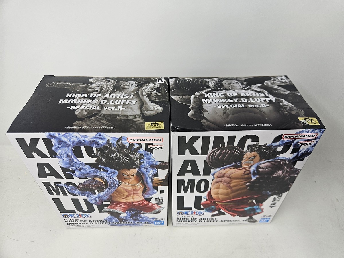 Banpresto King Of Artist One Piece Luffy Special Ver II 2pc Figure