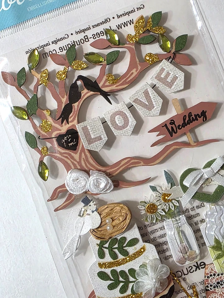 Jolee's Boutique 尺寸贴纸 - 户外婚礼 - 6 件 — 第 2/3 张图片