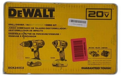 #ad #ad Dewalt 20v Max Cordless Drill And Impact Driver Power Tool Combo Kit With 2 $159.99