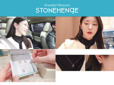 Stonehenge] XOXO 14K Necklace U0077 Female Jewelry | eBay