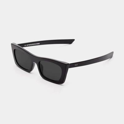 Sonnenbrillen RSF Retrosuperfuture Fred F69 53 21 145 Black Grey Lens New 100% A