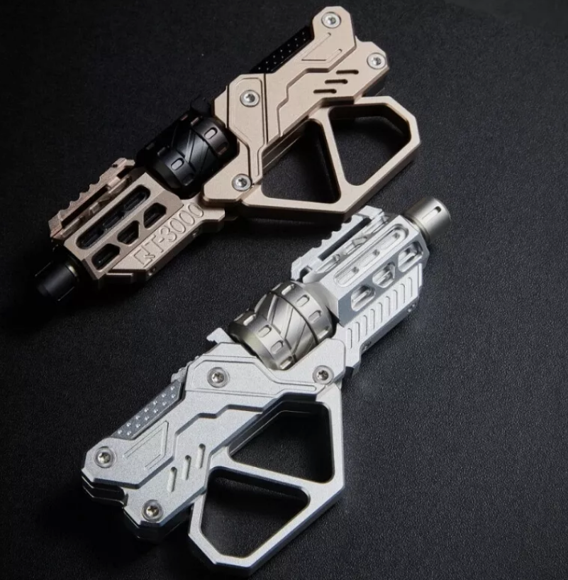 QT-3000 Revolver Magnetic Push Slider Gun Spinner Button Fingertip