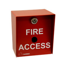 AAS 15-013 Red Fire Safety Control Access Micro Switch Knox Lockup Security Box