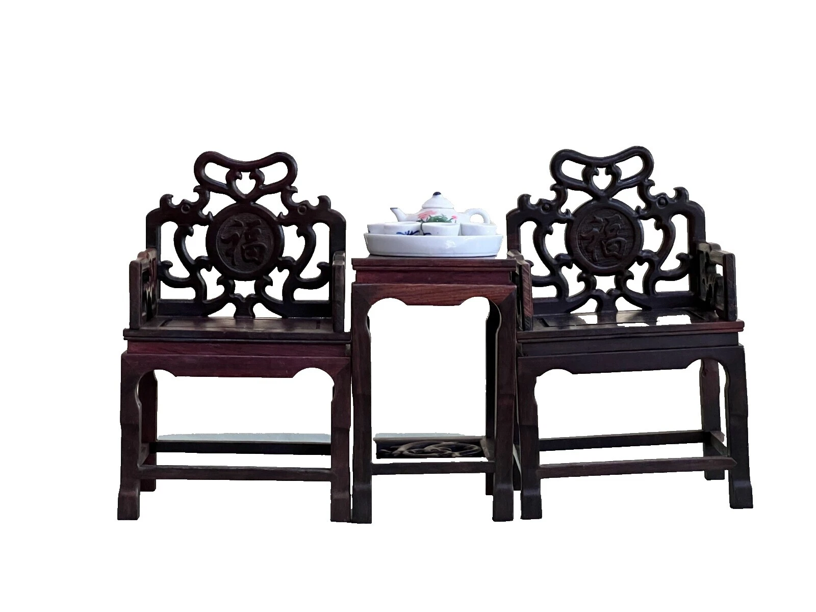 Antique Reproduction Brown Chinese Antiques