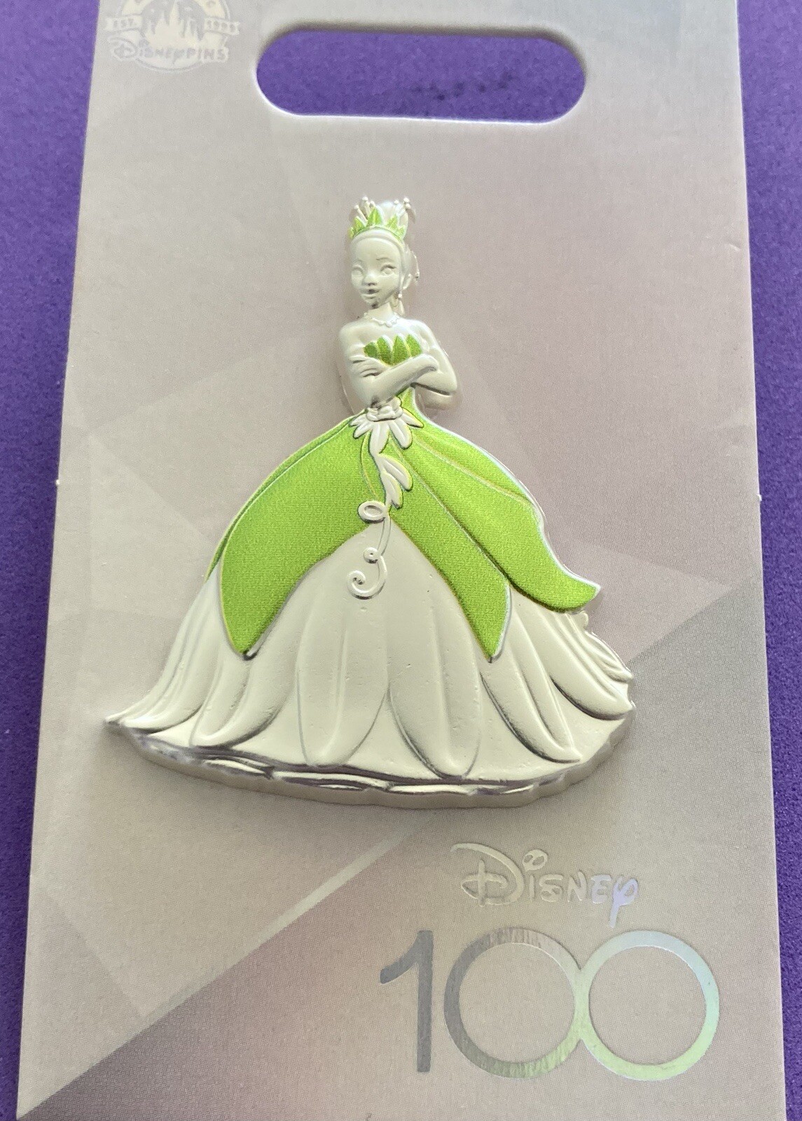 Disney 100th Anniversary Tiana Pin New