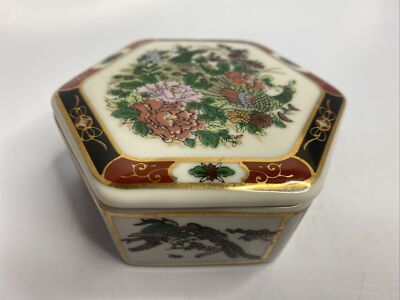 Fine Royal Porcelain E.G.P. CO T LIMOGES Trinket Box