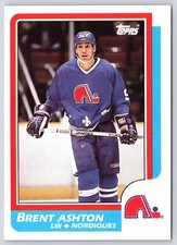 BRENT ASHTON 1986-87 TOPPS 86-87 NO 181 NRMINT+            39559