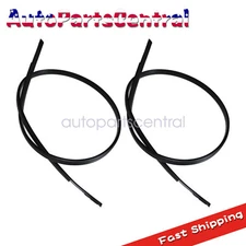 Fit 2007-2011 Toyota Yaris 1.5L 2 Pcs Roof Drip Trim Molding Left & Right