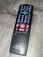 Sharp RRMCG0235AJSB VCR Remote Control VCH986U VCH993U VCH982U VCH813U
