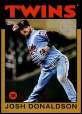 Josh Donaldson 2021 Topps 5x7 1986 Baseball 35th Anniversary Gold #86B-27 /10