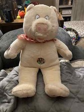 Vintage This Little Piggy Talking Nursery Rhyme Plush 16 Inches