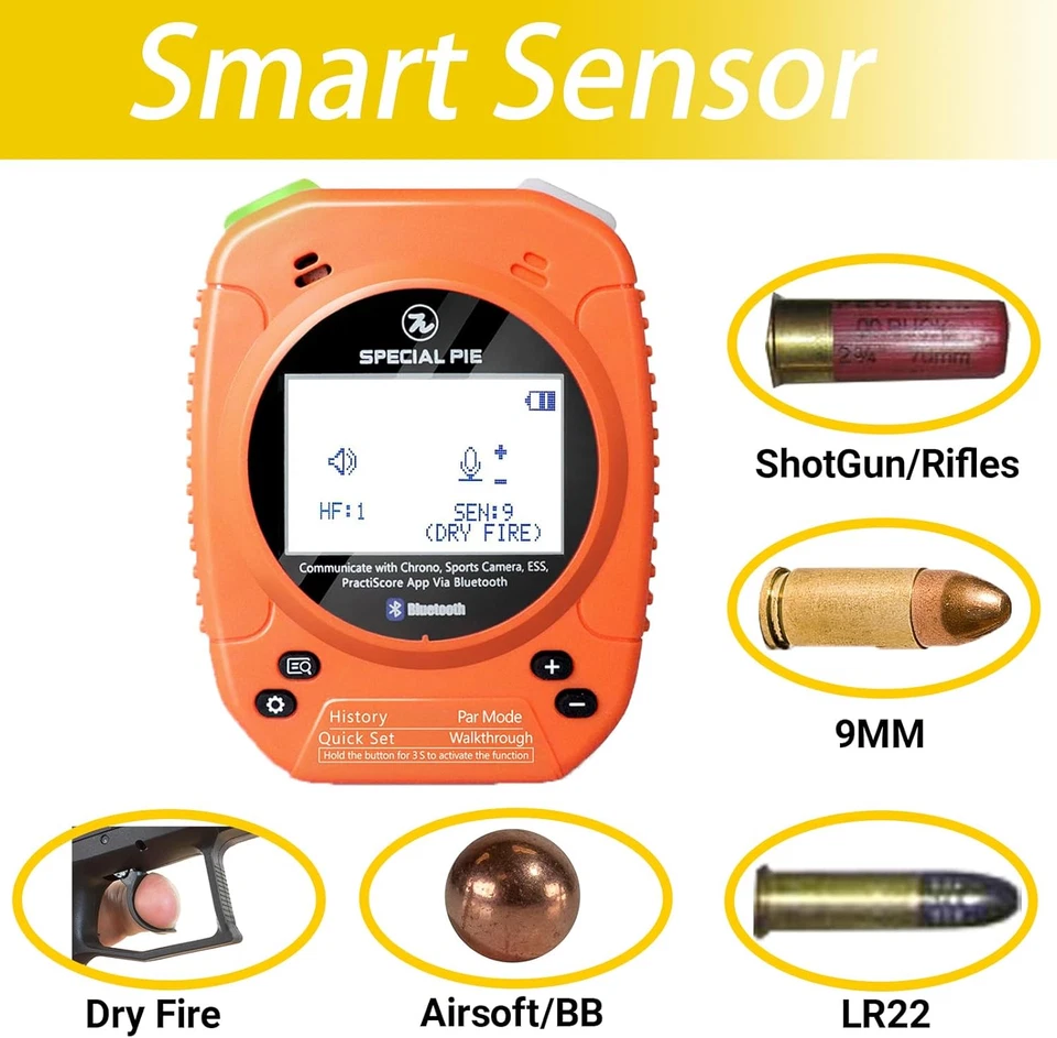 Upgraded Shot Timer - Perfect for Firearm & RO Use in USPSA, IPSC, IDPA, CAS, PR - Image 3 of 4