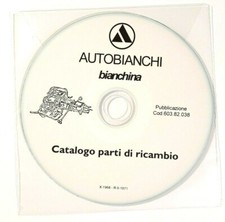 CD CATALOGO RICAMBI AUTOBIANCHI BIANCHINA PANORAM.GIARDINIERA 120 FURGONCINO 264