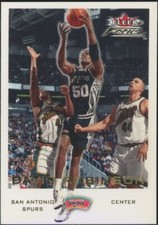 2000-01 Fleer Focus David Robinson San Antonio Spurs #105