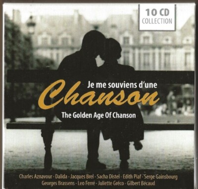 Various Artists - 10 CDs -Je me souviens d´une Chanson-The Golden Age of Chanson