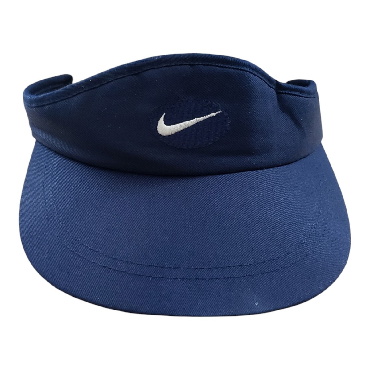 nike visor navy blue