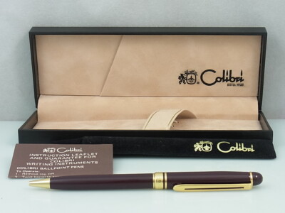  Colibri Kuli Kugelschreiber Bordeaux mit Box UNBENUTZT