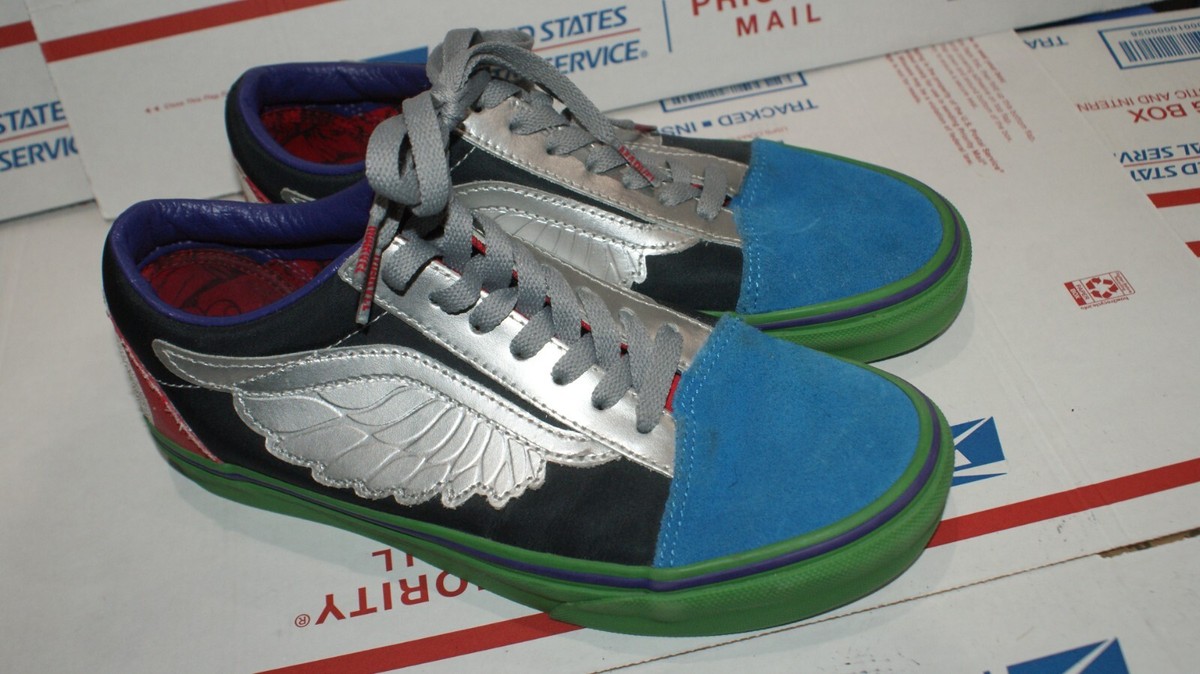 Vans X Marvel Avengers Old Skool Mens Size 5.5 Shoes Captain 