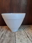 Vtg Milk Glass Lamp Shade Diffuser Torchiere Corning  6” MCM  2.25" Fitter