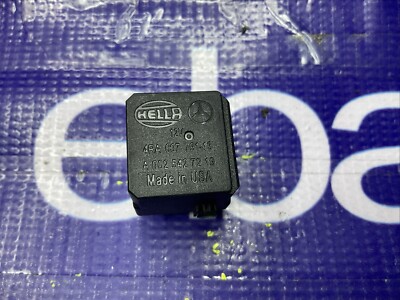 Mercedes S C E A Class Multi-Use Black Hella  Relay A0025427219 4RA00779113 Qty1